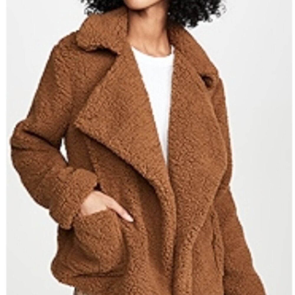 jack by bb dakota soft skills faux fur jacket camel